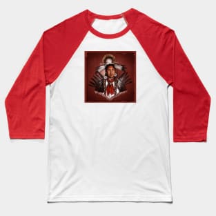 Pow Wow Dancer Baseball T-Shirt